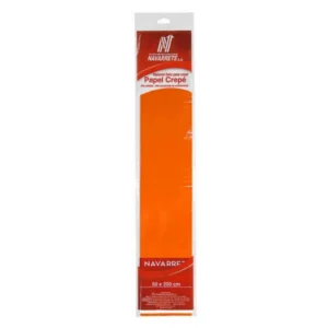 PAPEL CREPE COLOR NARANJA