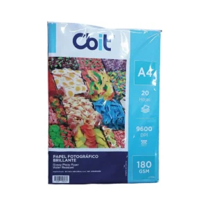 PAPEL FOTOGRÁFICO GLOSSY BRILLANTE 180GR A4 X20HOJAS - NAVARRETE