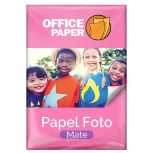 PAPEL FOTO MATE 180 G POR 20 HOJAS A4