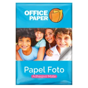 PAPEL FOTO ADHESIVO MATE 110 G POR 20 HOJAS A4
