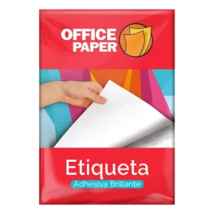 ETIQUETA BRILLANTE POR 25 HOJAS A4