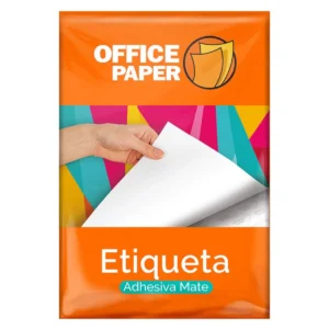 ETIQUETA MATE POR 25 HOJAS A4