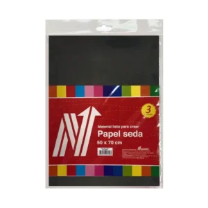 PAPEL SEDA COLOR NEGRO X 3 PLIEGOS