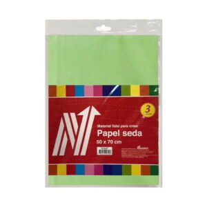 PAPEL SEDA VERDE LIMON X3