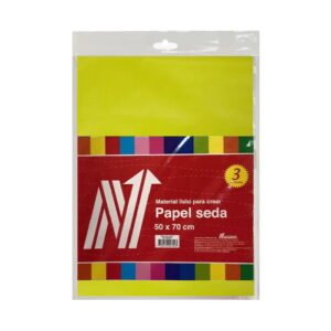 PAPEL SEDA AMARILLO INTENSO X3