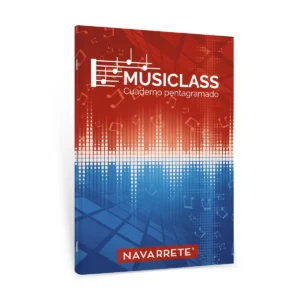 CUADERNO DE MUSICA A4 C/MARCO NVA.CARATULA - NAVARRETE
