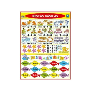 L?MINA MURAL 50 X 70 CM RESTAS B?SICAS