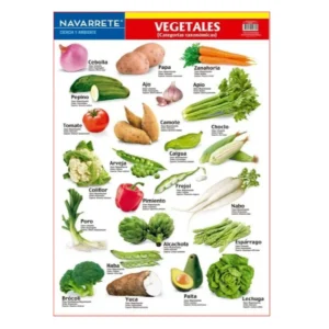 L?MINA MURAL 50 X 70 CM VEGETALES