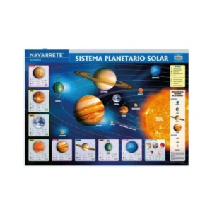 L?MINA MURAL 50 X 70 CM SISTEMA PLANETARIO SOLAR