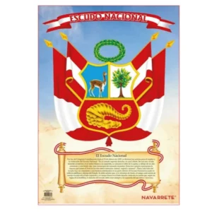 L?MINA MURAL 50 X 70 CM ESCUDO NACIONAL