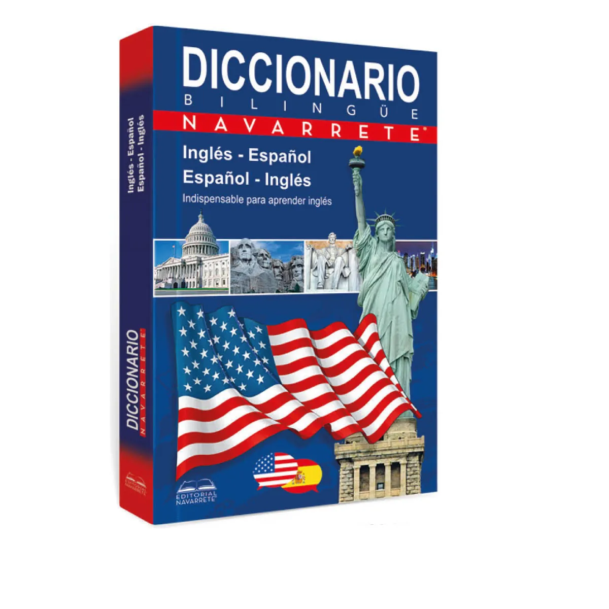 Diccionario inglés español tapa dura para estudiantes