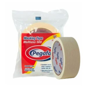 Cinta masking tape 1 1/2 x 40 yd (500) Pegafan