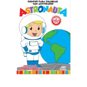 CUENTO COLORIN A4 PROF. ASTRONAUTA