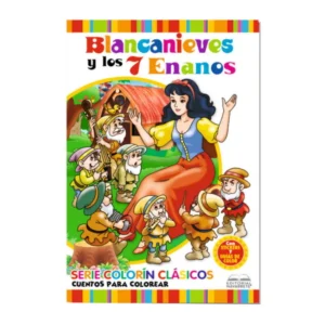 CUENTO COLORIN A4 - BLANCA NIEVES