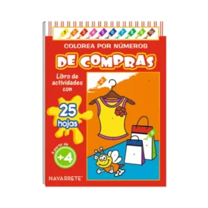 CUENTO COLOREA POR NUMERO 25 P?GINAS - DE COMPRAS