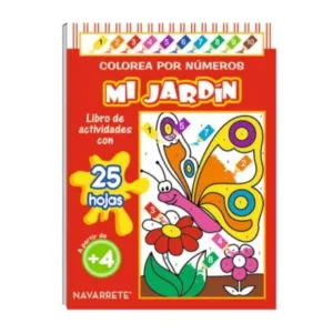 CUENTO COLOREA POR NUMERO 25 P?GINAS - MI JARDIN