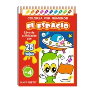 CUENTO COLOREA POR NUMERO 25 P?GINAS - EL ESPACIO