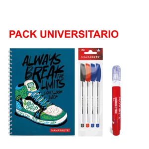 PACK 4 UNIVERSITARIO - NAVARRETE