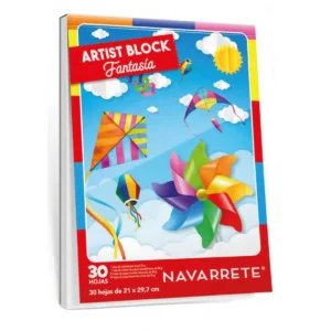 BLOCK FANTASIA A4 30HJS - NAVARRETE