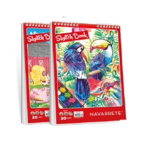 BLOCK SKETCH DOB.ESPIRAL OFICIO 20 HJS-21.5X31 CM