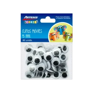 OJITOS MOVIBLES 15MM BLSX60 ARTESCO