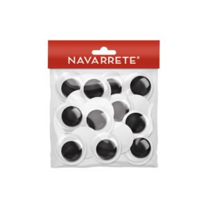 Ojitos movibles 25mm en blister de 15 unidades para manualidades