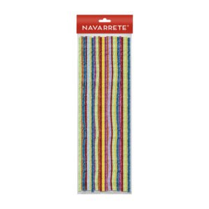 Chenille colores claros x25 unidades para manualidades escolares