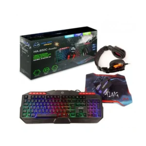 KIT TECLADO GAMER HA-850C POSEIDON HALION