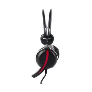 MICROFONO AURICULAR T15 NEGRO/ROJO HALION