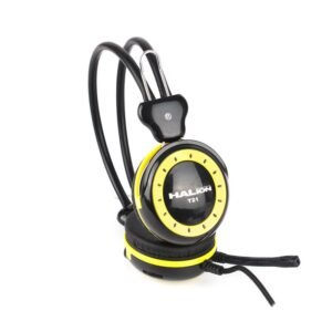MICROFONO AURICULAR T21 NEGRO/AMARILLO  HALION