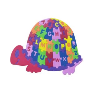 Tortuga didáctica en goma EVA para niños