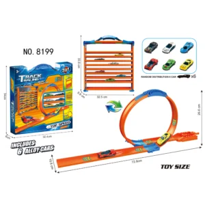 PISTA DE CARRO Y ALINEACION+6 CARROS TRACK RACING