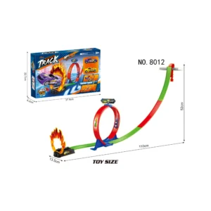 PISTA DE CARRO MAX POWER+2 CARROS TRANK