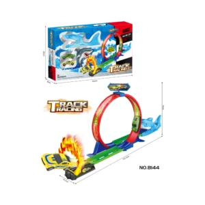 PISTA DE CARRO TIBURON/DINOSAURIO TRACK RACING