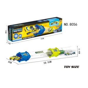 PISTA DE CARRO CON LANZADOR TUBERIA+1 CARRO