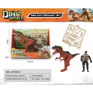 DINOSAURIO+MUNECO DINO WORK