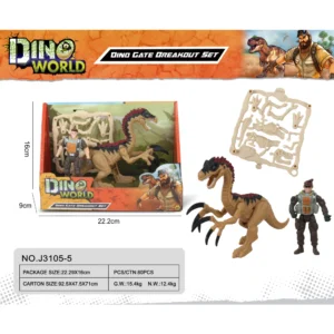 DINOSAURIO+MUNECO DINO WORK