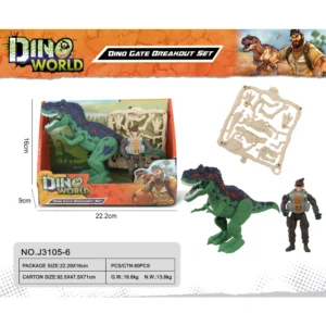 DINOSAURIO+MUNECO DINO WORK