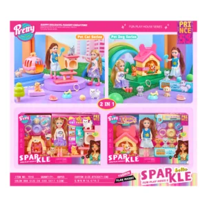 MUNECA SPARKLE 2 MODELOS DOG/CAT