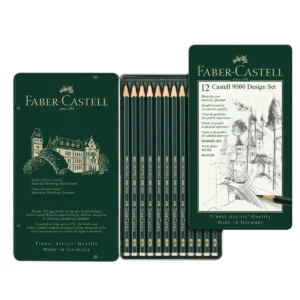 L?PIZ GRAFIT CASTELL 9000 DISE?O EST X12