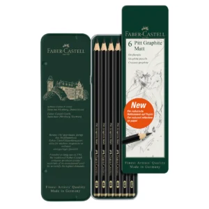 ESTUCHE DE MET.DE PITT GRAPHITE MATT X11