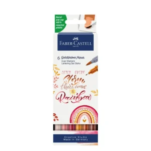 GOLDFABER AQUA DUAL MARKER, WALLET OF 6, BOHO