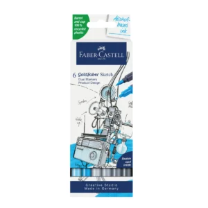 GOLDFABER SKETCH MARKER, CAJA X6, DISE?O DE PRODUCTO
