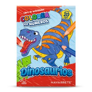 CUENTO COLOREA POR NUMERO 20 HOJAS DINOSAURIO