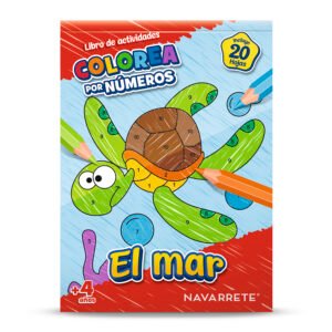 CUENTO COLOREA POR NUMERO 20 HOJAS EL MAR