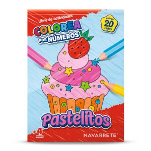 CTO.COLOREA POR NUMERO 20 HJS-PASTELITOS - NAVARRETE