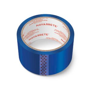 Cinta de embalaje azul 2x20m para sellado y clasificación