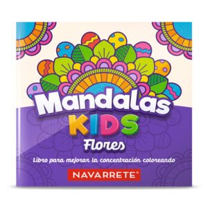 COLECCION COLOREA MANDALAS KIDS FLORES