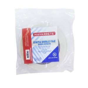 Cinta doble faz 1/2 x 25 yd para manualidades y oficina