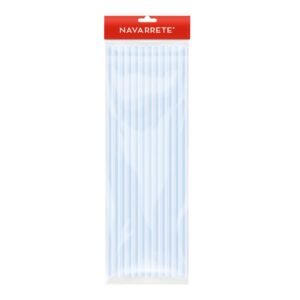 silicona barra delgada x10 unidades para pistolas térmicas